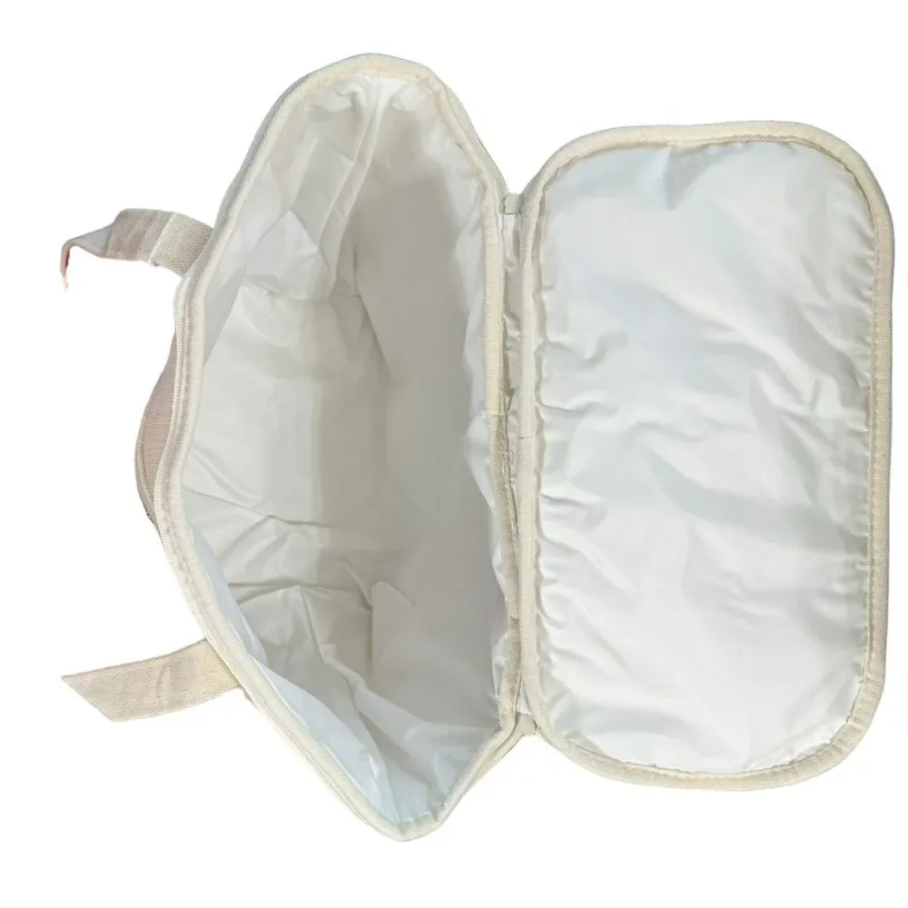 Stella Artois Canvas Tote Cooler Beverage Bag Ice Chest Red Cream‎ Unisex